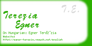 terezia egner business card